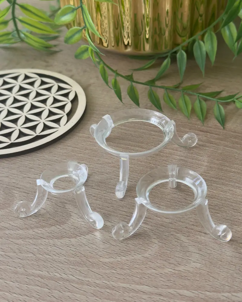 Supports transparents pour sphère – Petit, moyen et grand